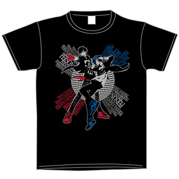 「Persona Show Case」Tシャツ 黒