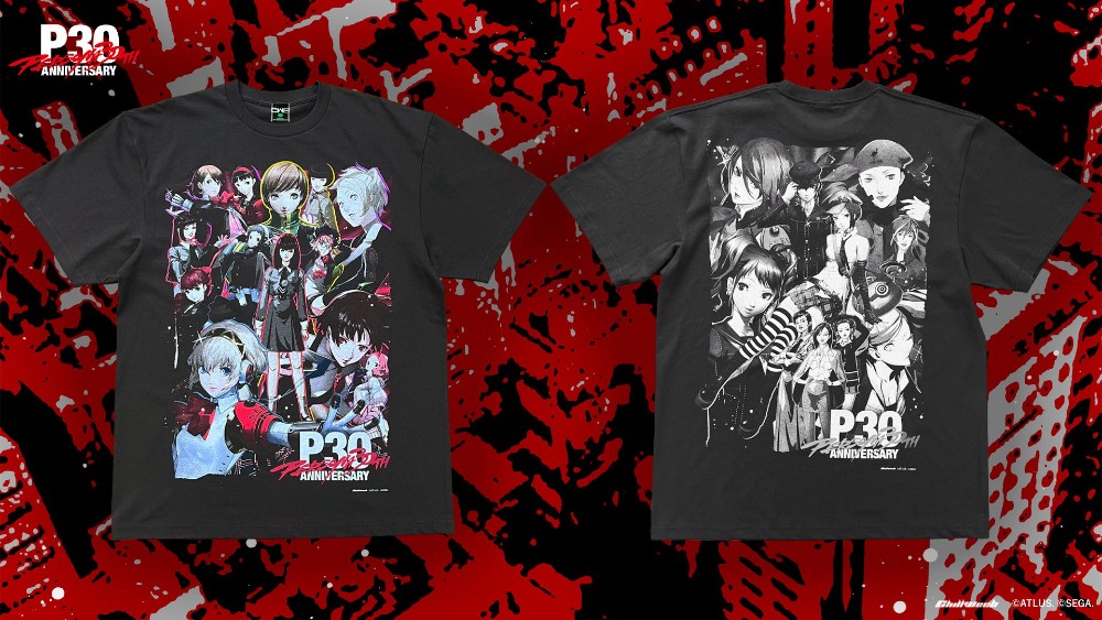 「Chillweeb」×『ペルソナ』シリーズ コラボTシャツ