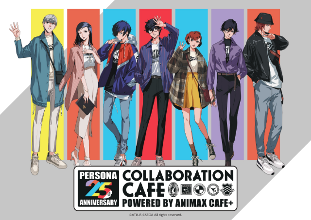 P25th】SPINNSコラボアパレル発売！また『ペルソナ25th』コラボカフェ  