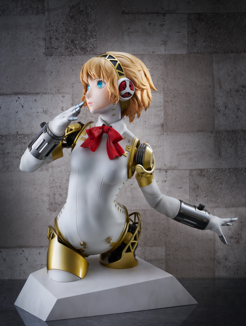 ペルソナ3』から「アイギス」の1/1スケール胸像フィギュアが登場 